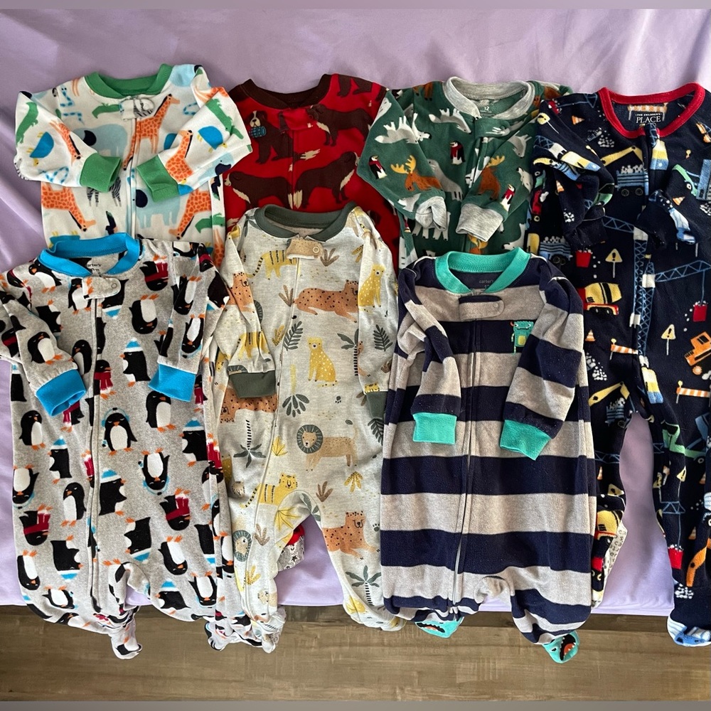 Boys 12 month sleepers